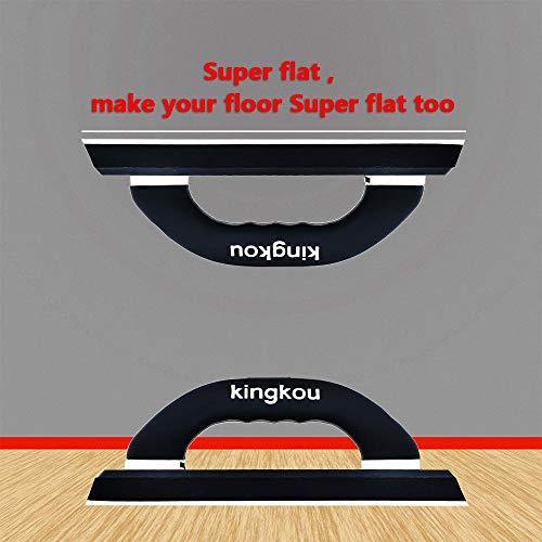 Kingkou Rubber Grout Float 4" x 9-1/2" Gum Rubber with Soft Grip Handle Black - 1Pack - SCOTTCHEN