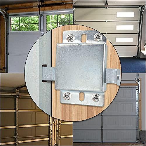 Garage Door Side Lock Inside Deadlock for Most Garage Door Galvanized Steel -1pack - SCOTTCHEN